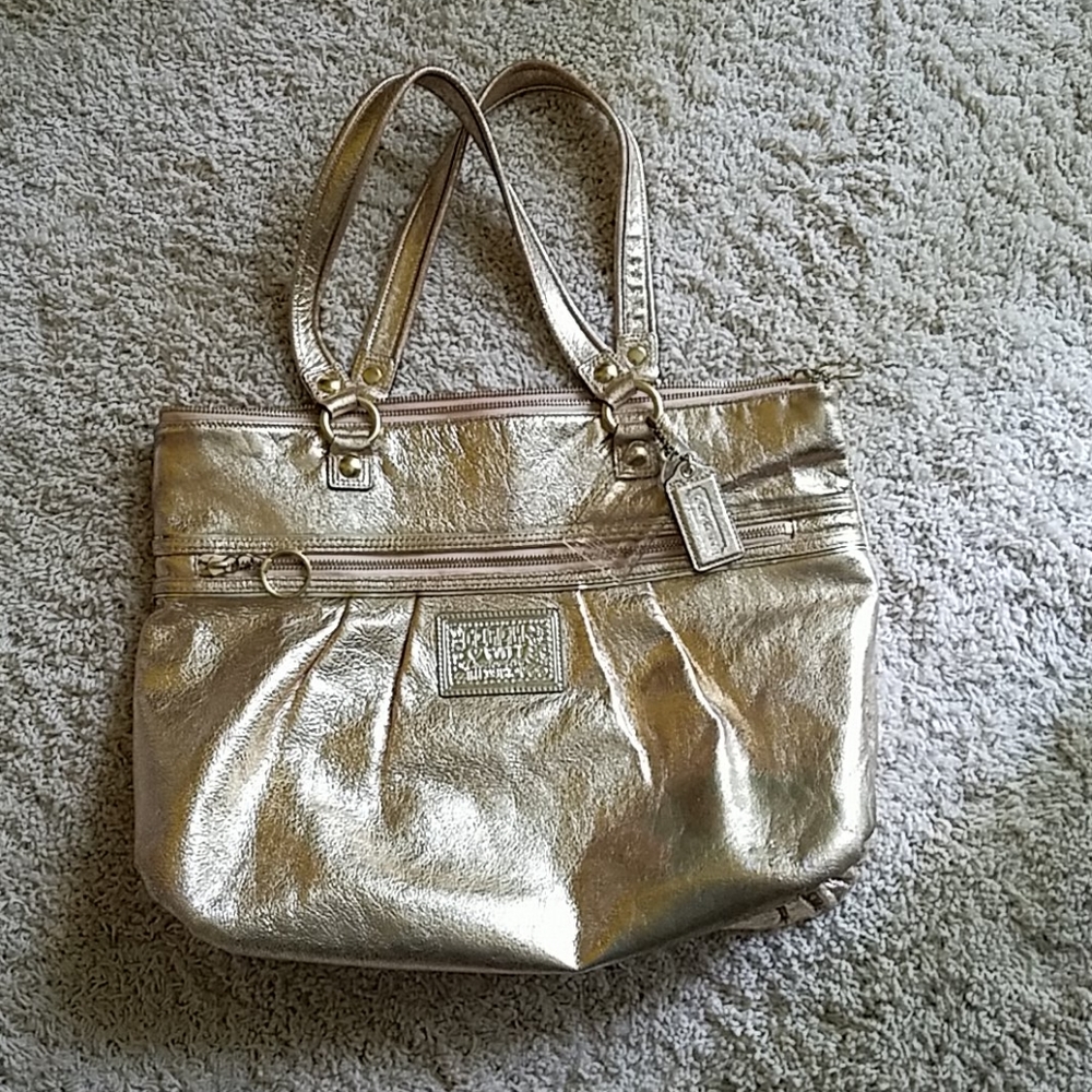 Large Gold tote